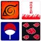 ABYSTYLE Naruto Shippuden 4-Pc. Coaster Set