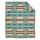 Pendleton Chief Joseph Jacquard Wool Blanket, Reversible 64 x 80 Inch