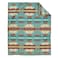 Pendleton Chief Joseph Jacquard Wool Blanket, Reversible 64 x 80 Inch
