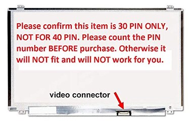 My Pet Generic 15.6" HD Laptop Replacement LED LCD Screen Compatible with 6HTP8 Dell Inspiron 15-5000 Series
