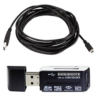Excelshoots IFC-500U Compatible USB Cable for Canon EOS 70D Digital SLR Camera -15 Feet