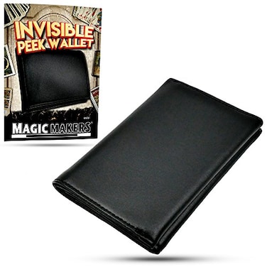Magic Makers Mind Reading Invisible Peek Wallet Magic Trick