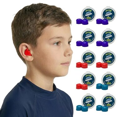 Putty Buddies Earvolution Original Swim Earplugs, Moldable, 10 Pair Pack