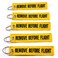 Rotary13B1 Remove Before Flight Keychain - Yellow 5pcs