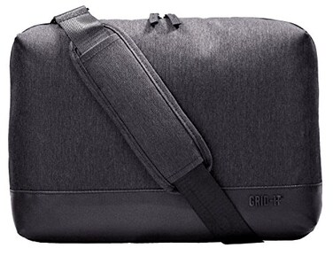 Cocoon Innovations CLC3450CH UBER 13'' Messenger Sling with Built-in Grid-ITAccessory Organizer ,Charcoal