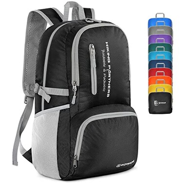 ZOMAKE Lightweight Packable Backpack, Water Resistant Foldable Daypack 35L