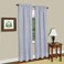 ACHIM Buffalo Check Panel Curtain, 42 x 84 in, GreyWhite Plaid
