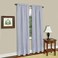 ACHIM Buffalo Check Panel Curtain, 42 x 84 in, GreyWhite Plaid