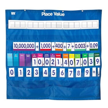 EAI Education Deluxe Place Value Pocket Chart