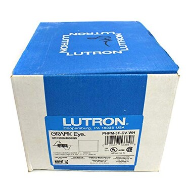 Lutron PHPM-3F-DV-WH Power Mod 3-Wire Fluorescent 120/277V White
