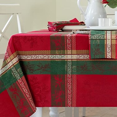 Benson Mills Holiday Legacy Tablecloth ,60" x 84" Rectangular