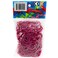 Rainbow LoomFuchsia Rubber Bands with 24 C-Clips ,600 Count