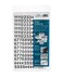Chartpak Self-Adhesive Vinyl Numbers, 1/2 Inch High, Black, 210 per Pack ,01110