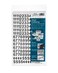 Chartpak Self-Adhesive Vinyl Numbers, 1/2 Inch High, Black, 210 per Pack ,01110