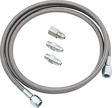 Allstar Performance ALL46110-48 ,48"Gauge Line Kit, Silver