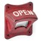 Abbott Collection Square Open Wall Bottle Opener