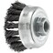 PFERD 2-3/4 KNOT WIRE CUP BRUSH .020 CS WIRE 5/8-11 T