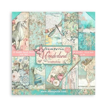 Stamperia Intl Scrapbooking Paper, Multi 10 Count,Pack of 1