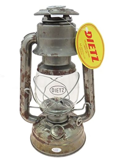 Dietz76 Original Oil Burning Lantern ,Unfinished ,Rusty