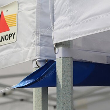 ABCCANOPY 10 Foot Canopy Rain Gutter for Pop up Canopy ,Royal Blue
