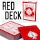 Magic Makers Bicycle Red Reverse Deck by