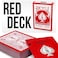 Magic Makers Bicycle Red Reverse Deck by