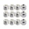 TWDRTDD FINELED 12PACK E26/E27 to E12 Adapter - Medium Screw ,E26/E27to Candelabra Screw ,E12Socket Reducer Adapter Converter ,12PACK