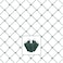 Vickerman 120 Pure White Wide Angle Twinkle Christmas Net Light Set, Green Wire
