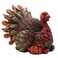 Gerson Resin Harvest Turkey Table Figurine