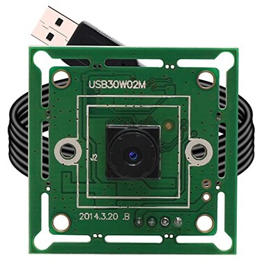 ELP VGA Super Mini USB Camera Module with 45degree Lens 480P 60fps Webcam