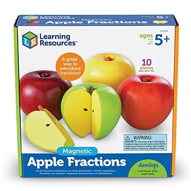 Learning Resources Magnetic Apple Fractions