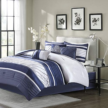 Madison Park Blaire Cozy Comforter Set,Traditional Pieced Design