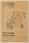Mountain Buggy Duet Single Storm Cover, Clear