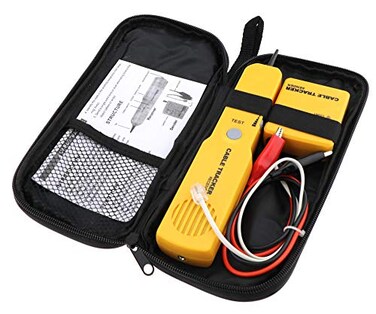 Micro Traders Cable Finder Tone Generator Probe Tracer Wire Tracker Network Tester kit