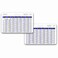 Scrubs and Weight Conversion Chart Adult Range Horizontal Badge ID Card Pocket Reference Guide