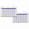 Scrubs and Weight Conversion Chart Adult Range Horizontal Badge ID Card Pocket Reference Guide
