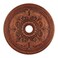 Livex Lighting 8210-30 Ceiling Medallion, Crackled Greek Bronze Medium
