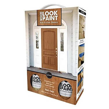 Giani Wood Look Paint Kit for FrontInterior Doors ,Red Oak