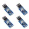 Comidox 4Pcs DC-DC 9V 12V 24V to 5V 3A USB Step Down Power Module