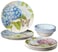 Certified International Hydrangea Garden 12 pc Melamine Dinnerware Set, Service for 4