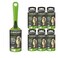Evercare Pet Bundle Giant Pet Roller REFILLS - 6 Pack, Dark Green