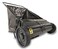 Agri-Fab 26 In Push Lawn Sweeper with 7 Cu Ft Hopper Bag, Adjustable Brush Height, Leaf and Grass Catcher for Small Yards