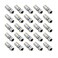 PASOW Compression RG6 F Connector Coax Coaxial Adapter Plug for SatelliteCable TV ,25 Pack