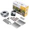 Raindrip R560DP Drip Watering System, Automatic Drip Irrigation System with Timer for Containers and Hanging Baskets, Waters up to 20 Plants, Includes 20 Drippers, Black