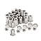 Sprite Science 40PCs 8-32 Stainless Steel Rivet Nuts Nutsert Threaded Rivet Insert Rivnuts 8-32UNC