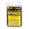 Prime-Line SP 9901 Spring Assortment, Spring Steel Construction, Nickel-Plated Finish, 20 Extension Springs, 64 Compression Springs ,Single Pack