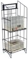 Displays2go Newspaper Rack, Floor Standing