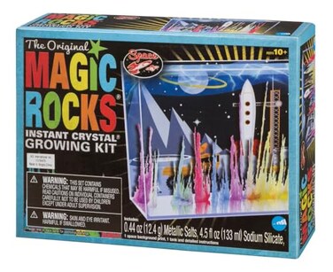 Toysmith Magic Rocks Instant Crystal Growing Kit ,Assorted Styles