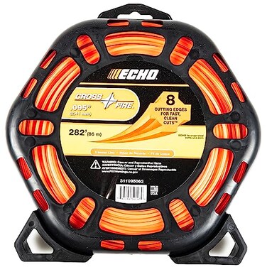 ECHO Trimmer Line, .095 In Dia, 282 ft. L