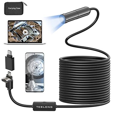 Teslong 5.0MP USB Auto-Focus Endoscope for Android Phone Windows MacBook